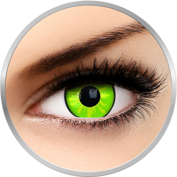 Lentile de contact colorate Crazy verzi anuale Fancy Rogue 360 purtari (2 lentile/cutie) cu comanda online