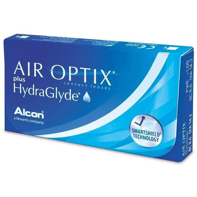 Lentile de contact cu dioptrii Air Optix plus HydraGlyde 6 lentile / cutie cu comanda online