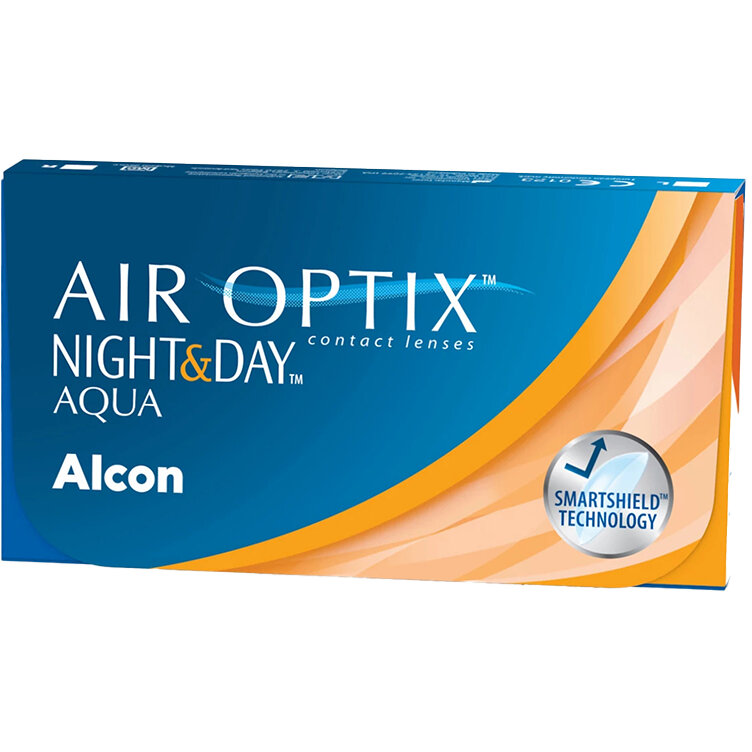 Lentile de contact cu dioptrii Alcon Air Optix Night & Day Aqua lunare 3 lentile / cutie cu comanda online