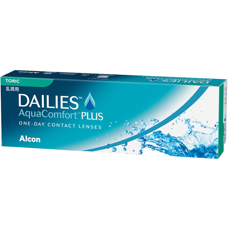 Lentile de contact cu dioptrii Alcon Dailies Aqua Comfort Plus Toric unica folosinta 30 lentile cu comanda online