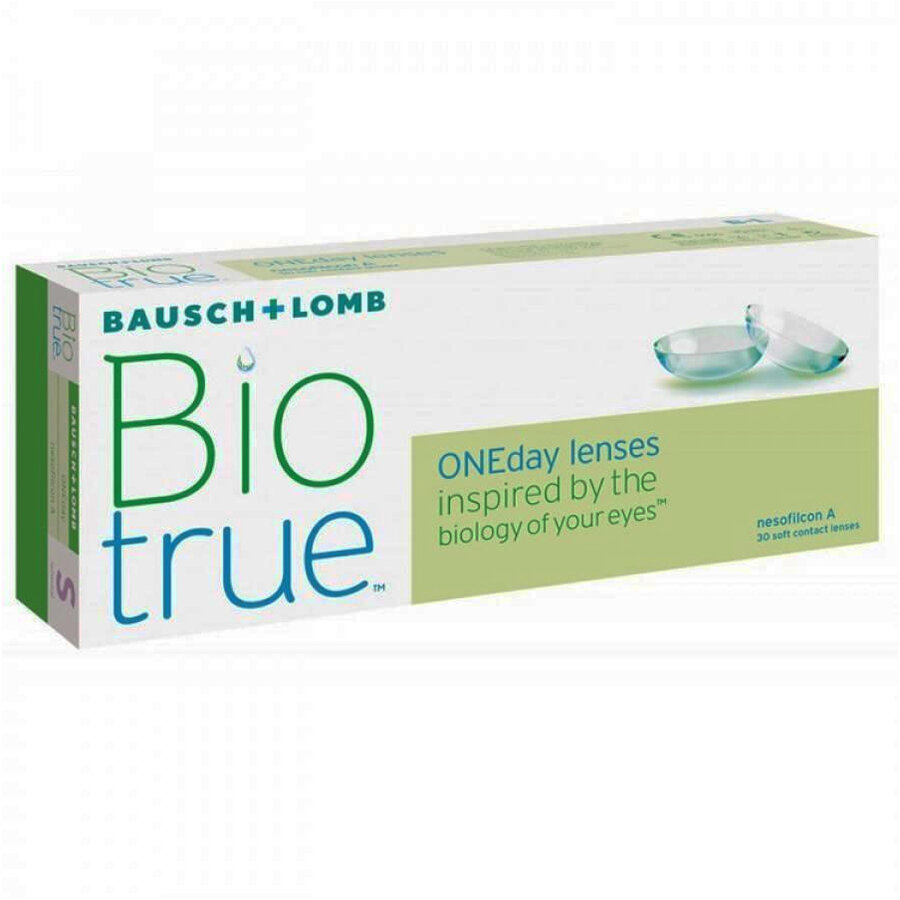 Lentile de contact cu dioptrii Bausch & Lomb Biotrue One Day – 30 lentile / cutie cu comanda online