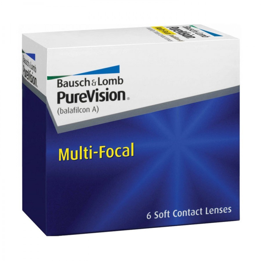 Lentile de contact cu dioptrii Bausch & Lomb Pure Vision Multi-Focal lunare 6 lentile / cutie cu comanda online