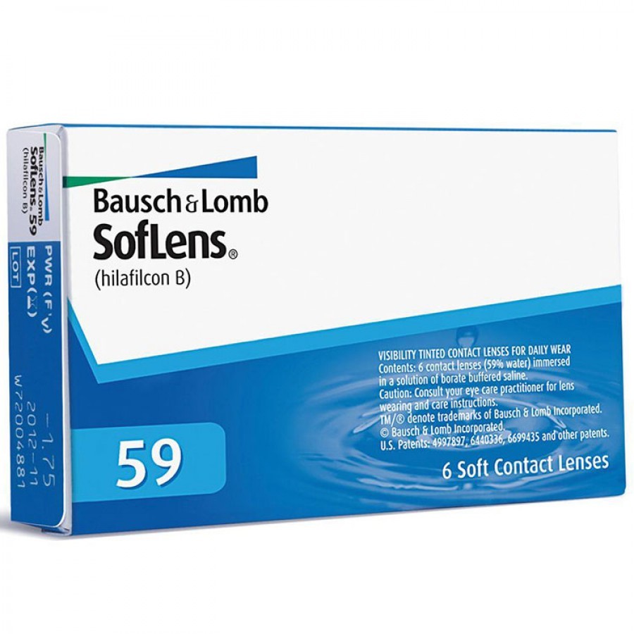 Lentile de contact cu dioptrii Bausch & Lomb SofLens 59 lunare – 6 lentile / cutie cu comanda online