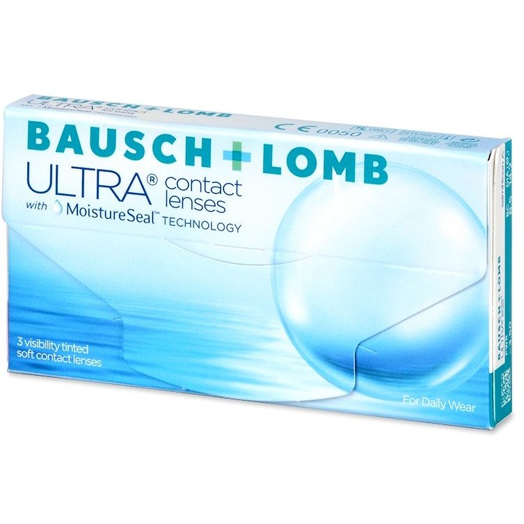 Lentile de contact cu dioptrii Bausch & Lomb ULTRA MoistureSeal lunare – 3 lentile / cutie cu comanda online
