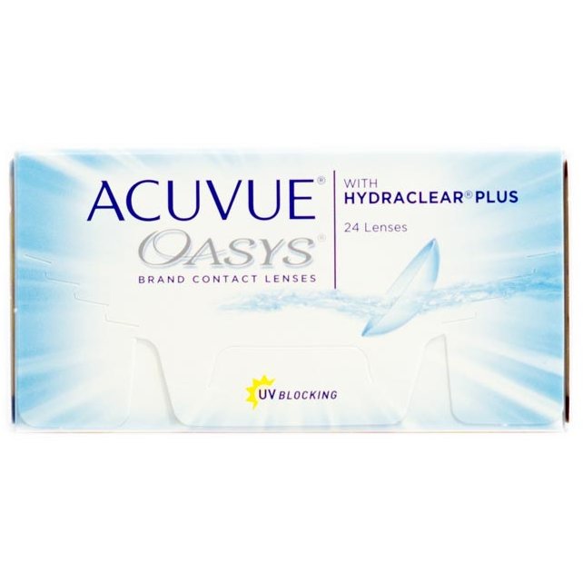 Lentile de contact cu dioptrii Johnson&Johnson Acuvue Oasys bilunare 24 lentile / cutie cu comanda online