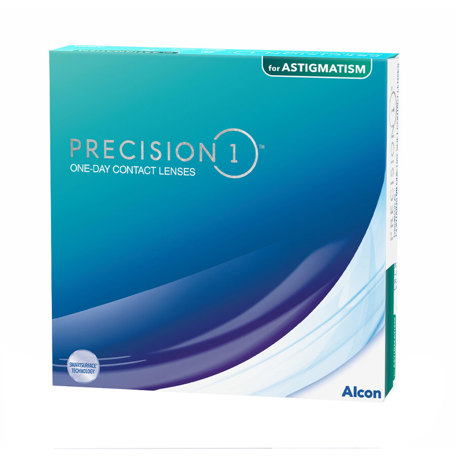 Lentile de contact cu dioptrii Precision for Astigmatism 1-Day 90 bucati / cutie cu comanda online