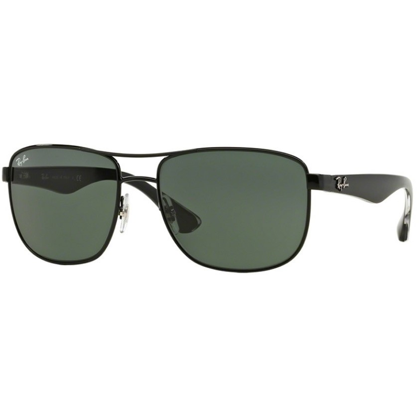 Ochelari de Soare Barbati Rectangulari Ray-Ban RB3533 002/71 Negri Originali cu comanda online