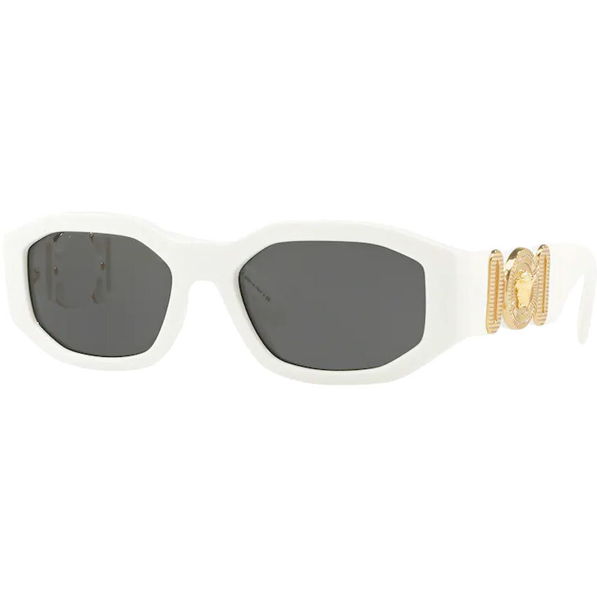 Ochelari de Soare Barbati Rectangulari Versace VE4361 401/87 Albi Originali cu comanda online