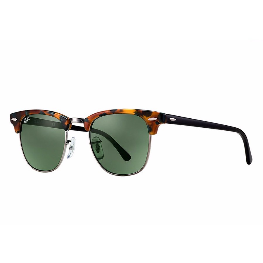 Ochelari de Soare Browline Clubmaster Ray-Ban RB3016 11594E Argintii Unisex Originali cu comanda online