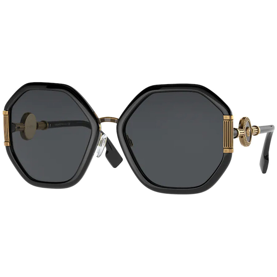 Ochelari de Soare Dama Patrati Versace VE4413 GB1/87 Negri Originali cu comanda online