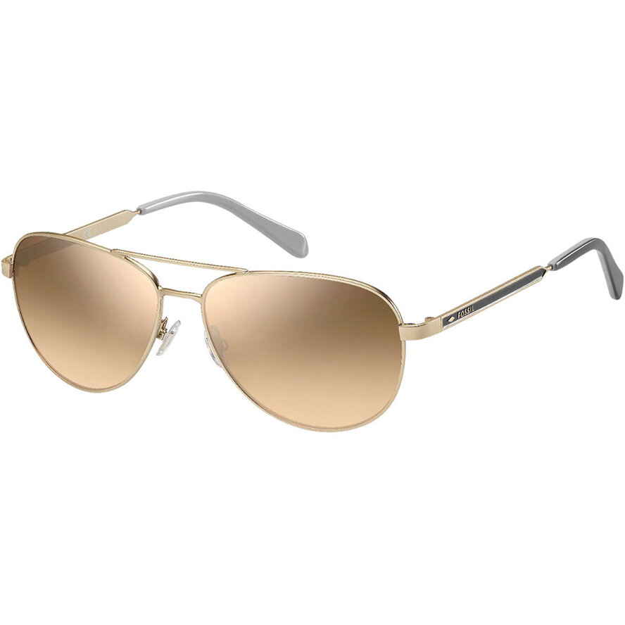 Ochelari de Soare Dama Pilot Fossil FOS 3065/S AOZ G4 Aurii Originali cu comanda online
