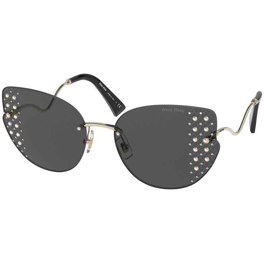 Ochelari de Soare Fluture Miu Miu MU 51XS 06O5S0 Aurii Dama Originali cu comanda online