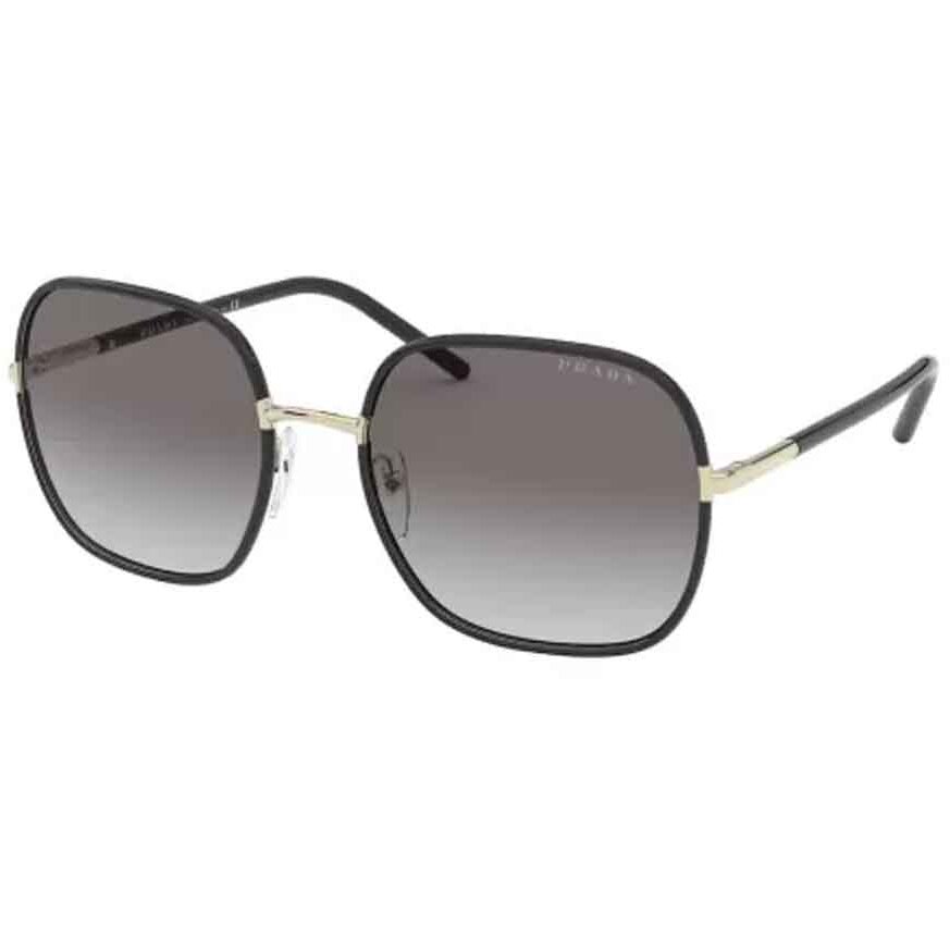 Ochelari de Soare Patrati Prada PR 67XS AAV0A7 Negru-Auriu Dama Originali cu comanda online