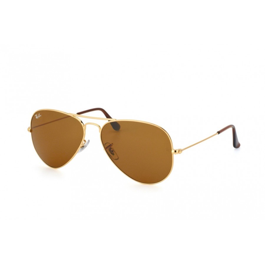Ochelari de Soare Pilot Aviator Large Metal Ray-Ban RB3025 001/33 Aurii Unisex Originali cu comanda online