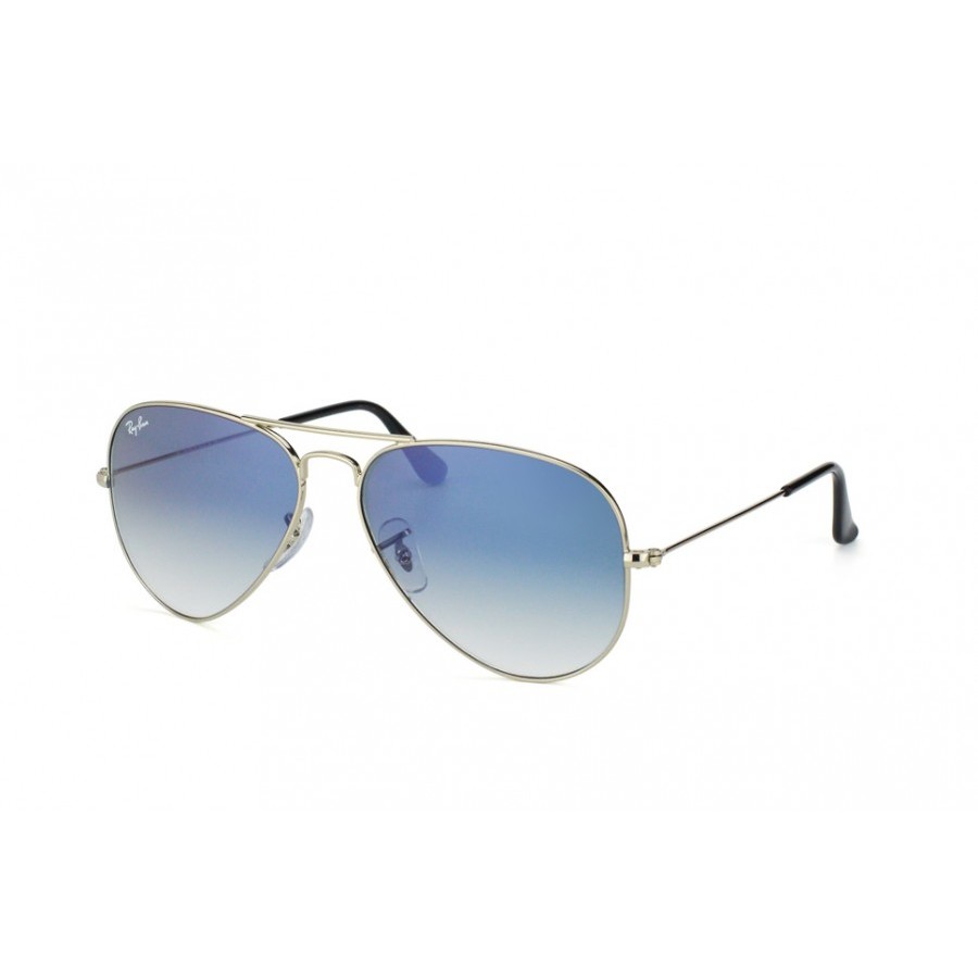 Ochelari de Soare Pilot Aviator Large Metal Ray-Ban RB3025 003/3F Argintii Unisex Originali cu comanda online