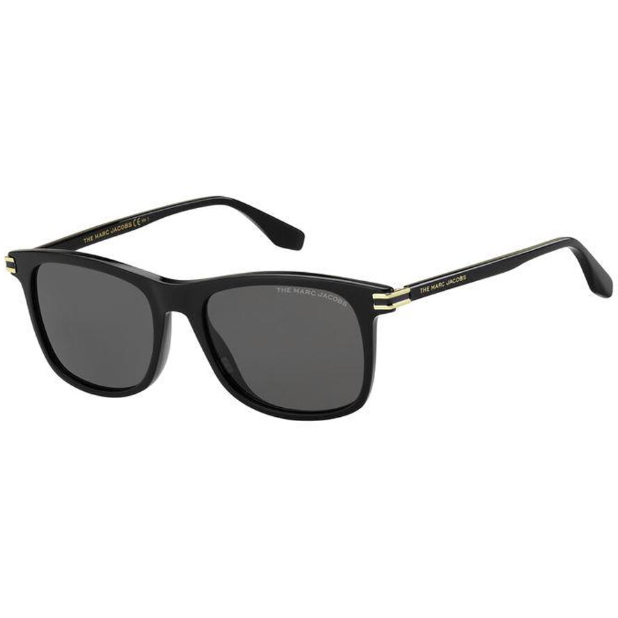 Ochelari de Soare Rectangulari Marc Jacobs MARC 530/S 2M2 IR Negru-Auriu pentru Barbati cu comanda online