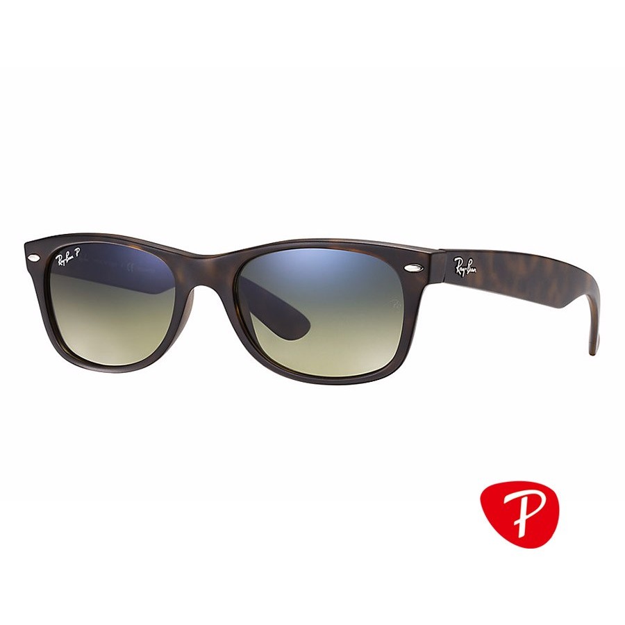 Ochelari de Soare Rectangulari New Wayfarer Ray-Ban RB2132 894/76 Maro Unisex Originali cu comanda online