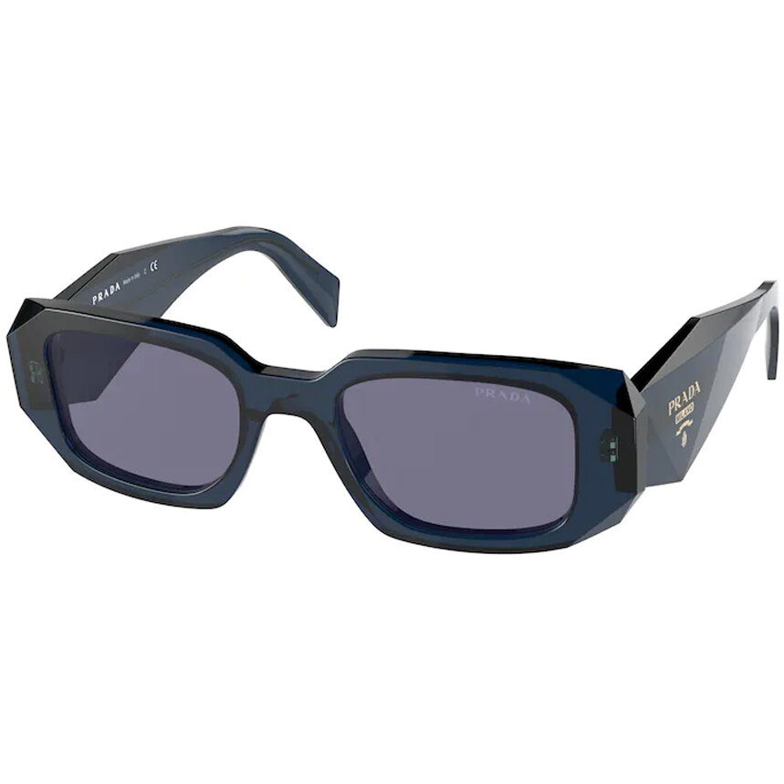 Ochelari de Soare Rectangulari Prada PR 17WS 08Q420 Albastri Dama Originali cu comanda online