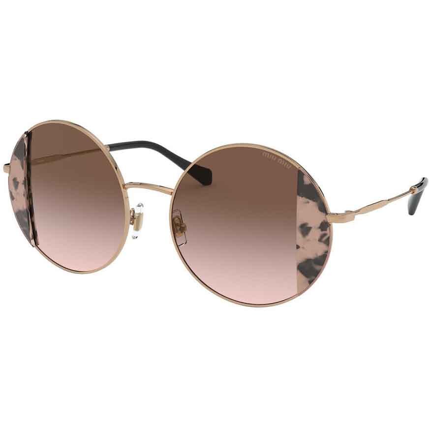 Ochelari de Soare Rotunzi Miu Miu MU 57VS 07D0A6 Havana Dama Originali cu comanda online