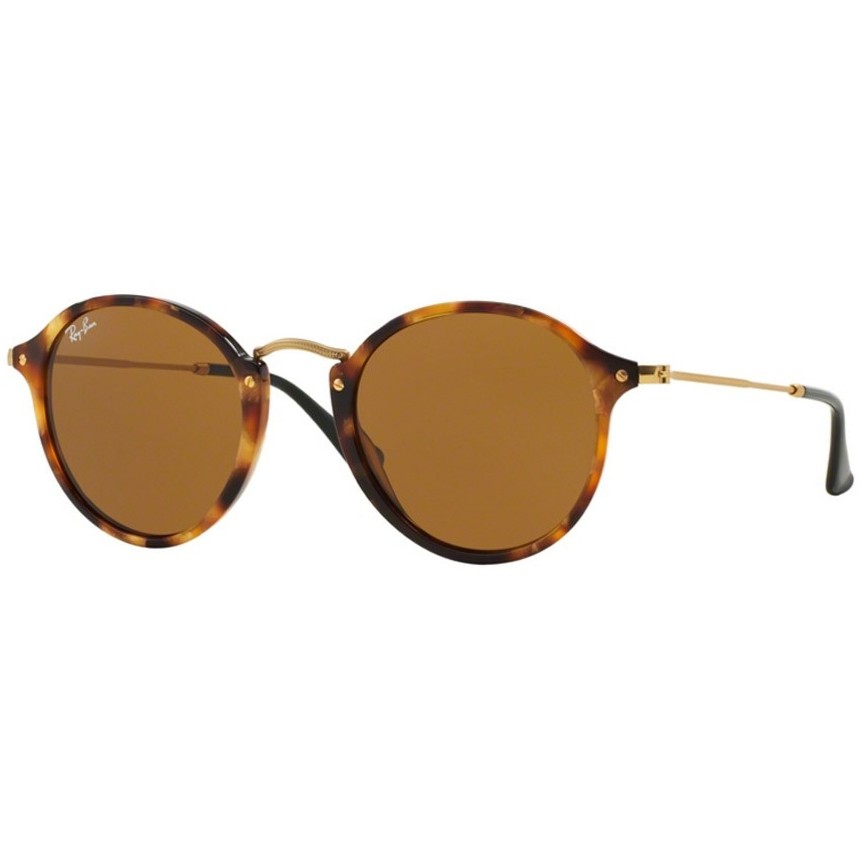Ochelari de Soare Rotunzi Ray-Ban RB2447 1160 Maro-Auriu Unisex Originali cu comanda online