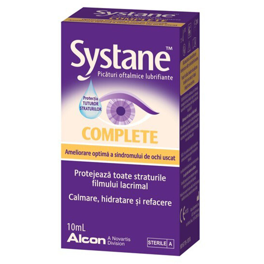 Picaturi oftalmologice Systane Complete Eye Drops 10ml cu comanda online