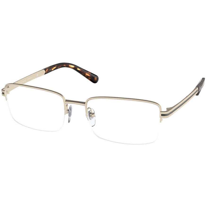 Rame Bvlgari BV1111 2022 Rectangulare aurii pentru Ochelari de Vedere Barbati cu comanda online