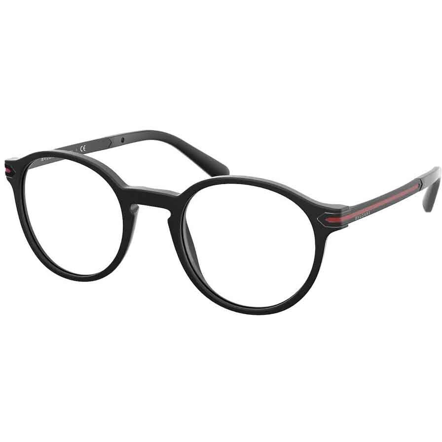 Rame Bvlgari BV3045 5313 Rotunde negre pentru Ochelari de Vedere Barbati cu comanda online