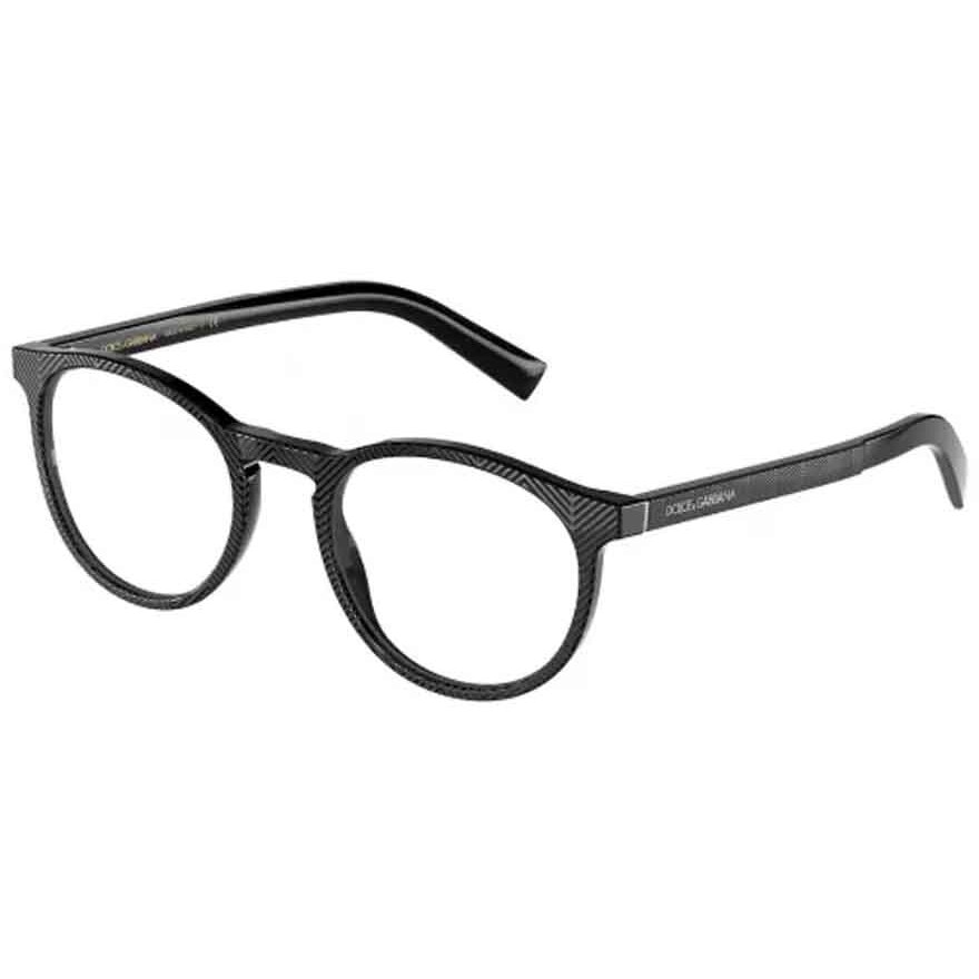 Rame Dolce & Gabbana DG3309 3298 Rotunde negre pentru Ochelari de Vedere Barbati cu comanda online