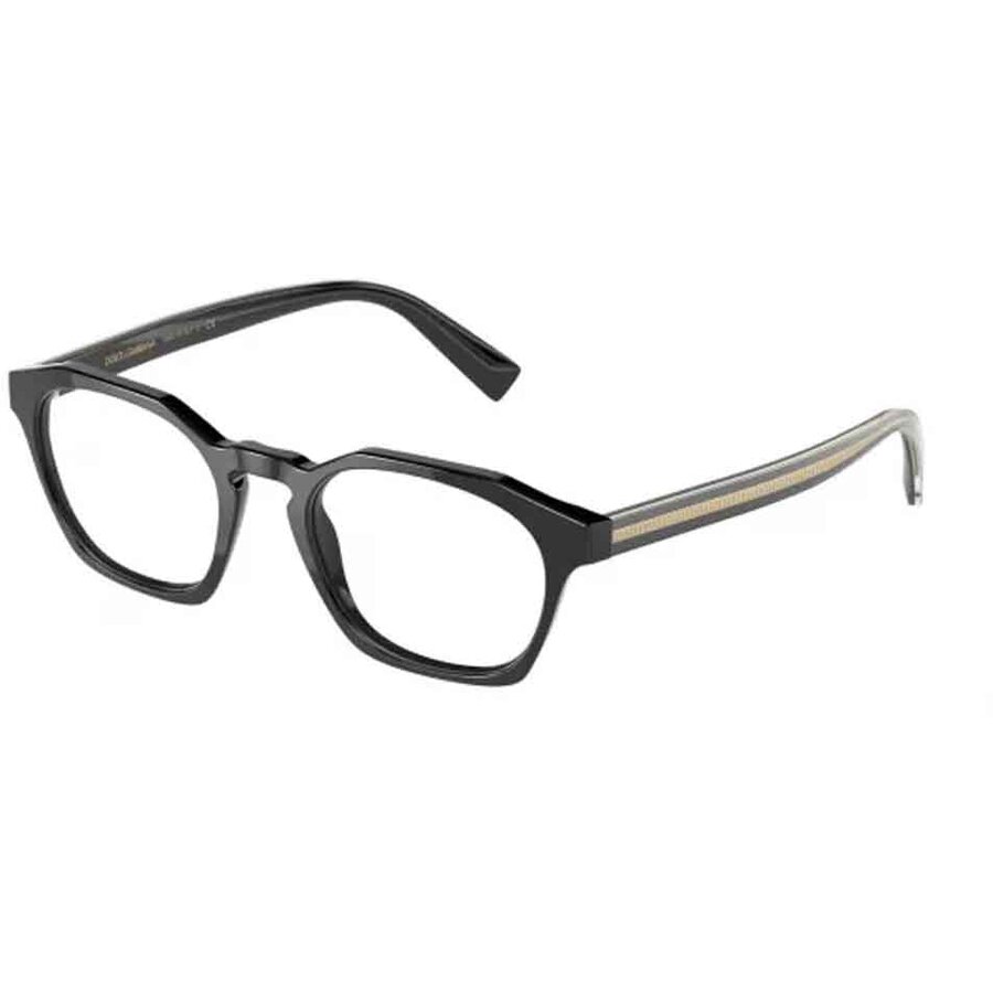 Rame Dolce & Gabbana DG3336 501 Patrate negre pentru Ochelari de Vedere Barbati cu comanda online