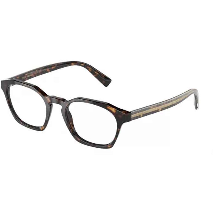 Rame Dolce & Gabbana DG3336 502 Patrate havana pentru Ochelari de Vedere Barbati cu comanda online
