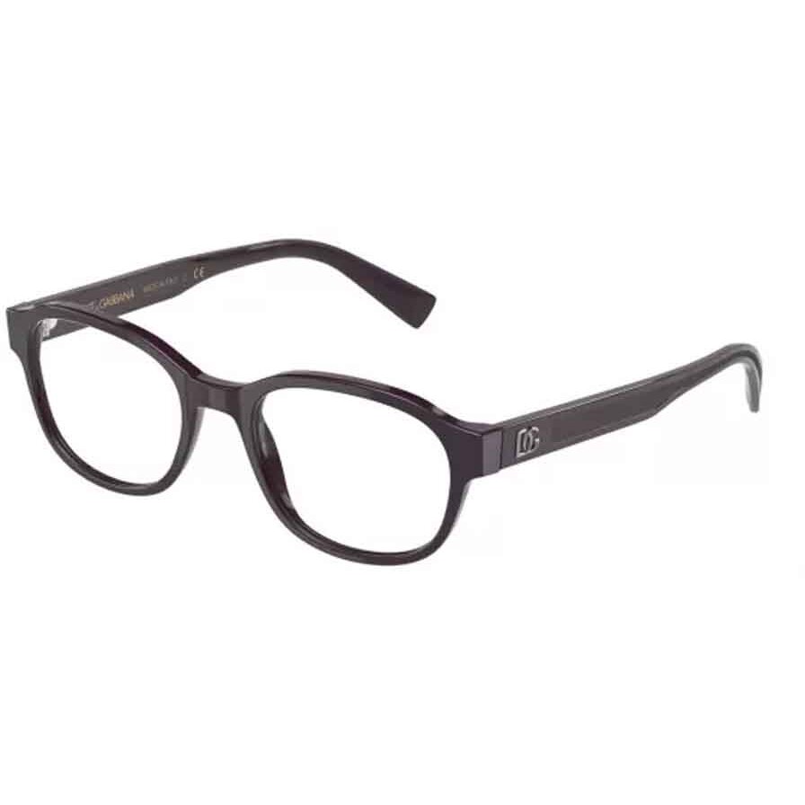 Rame Dolce & Gabbana DG3339 3332 Rotunde visinii pentru Ochelari de Vedere Barbati cu comanda online