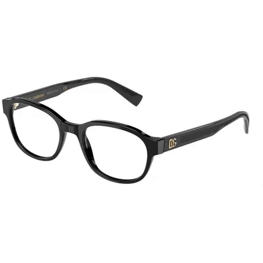 Rame Dolce & Gabbana DG3339 501 Rotunde negre pentru Ochelari de Vedere Barbati cu comanda online