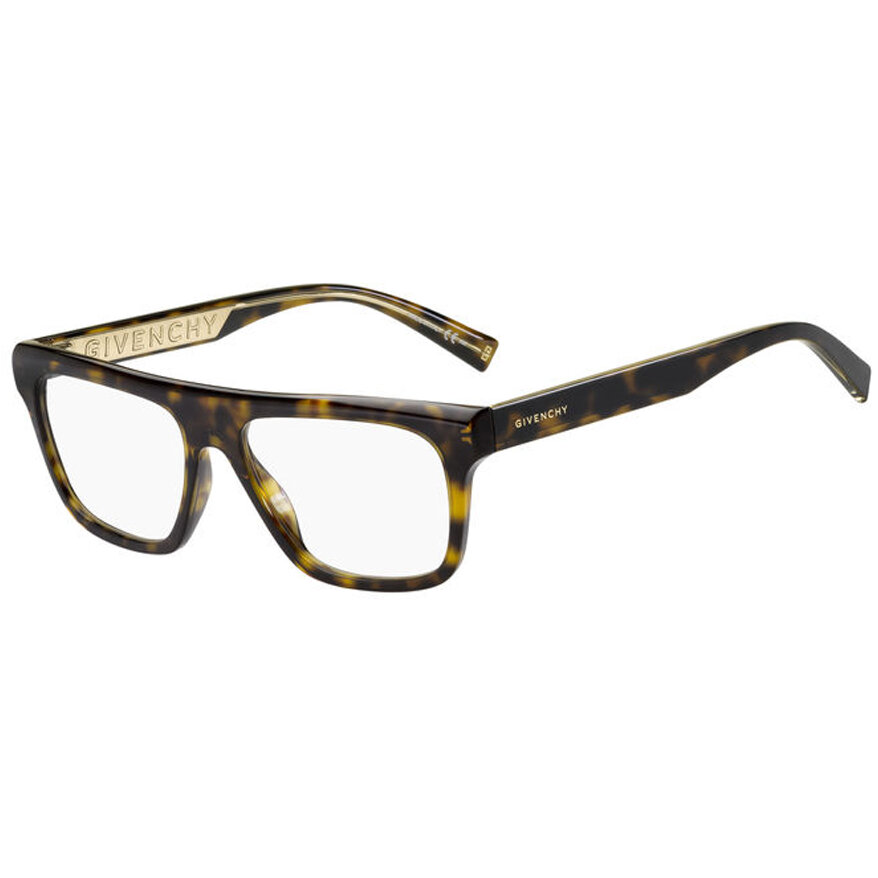Rame Givenchy GV 0136 086 Rectangulare havana pentru Ochelari de Vedere Barbati cu comanda online