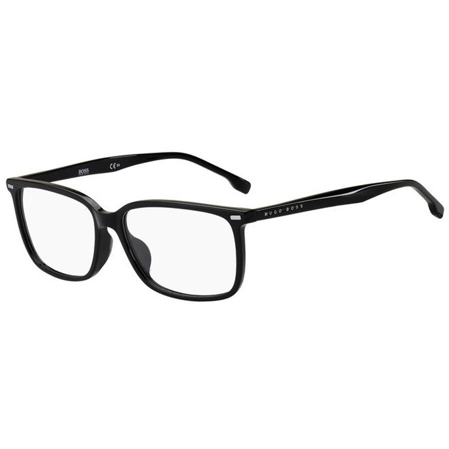 Rame Hugo Boss BOSS 1217/F 807 Rectangulare negre pentru Ochelari de Vedere Barbati cu comanda online