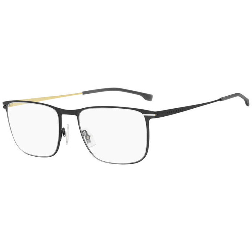 Rame Hugo Boss BOSS 1246 0NZ Rectangulare negre pentru Ochelari de Vedere Barbati cu comanda online