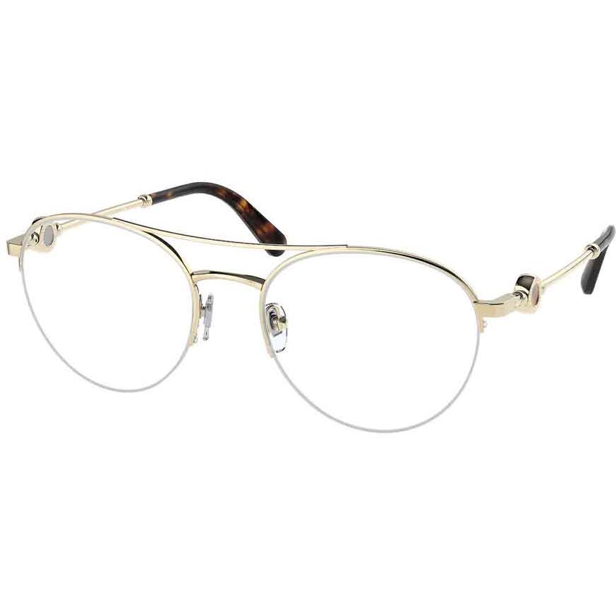 Rame Ochelari de Vedere Bvlgari BV2235 278 aurii Rotunde de dama cu comanda online