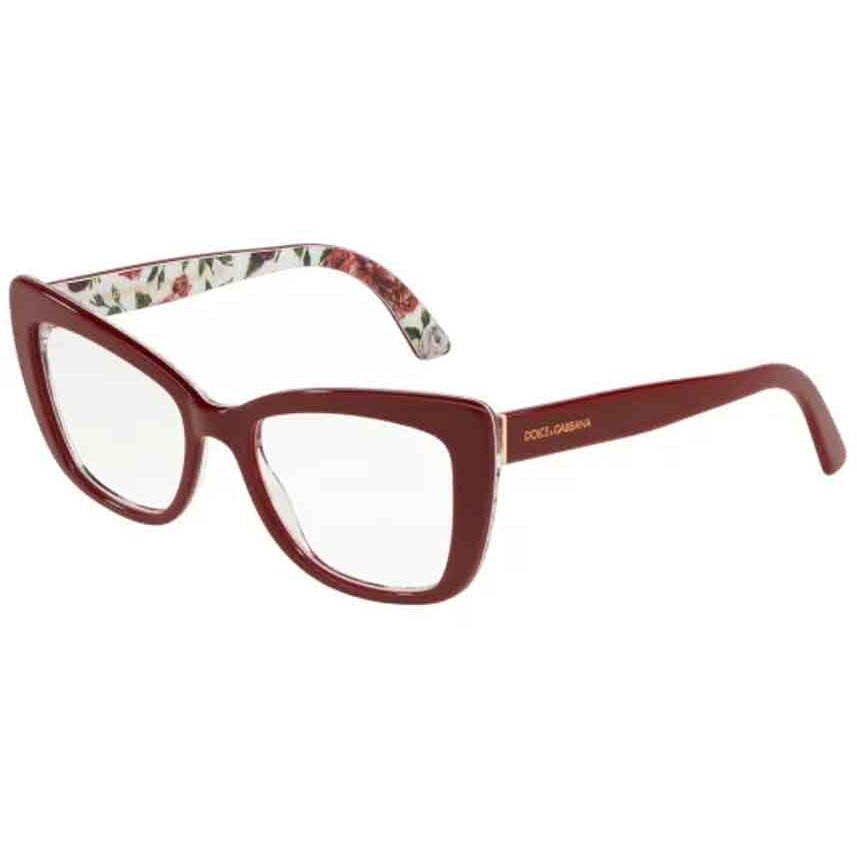 Rame Ochelari de Vedere Dolce & Gabbana DG3308 3202 visinii Ochi de pisica de dama cu comanda online