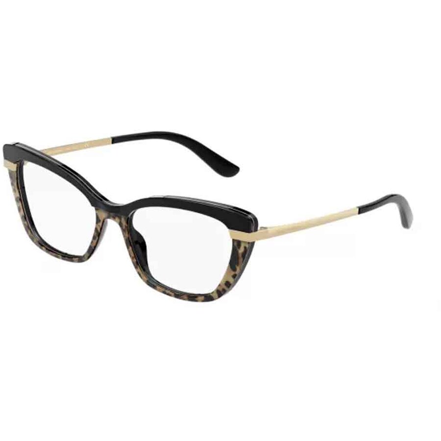 Rame Ochelari de Vedere Dolce & Gabbana DG3325 3244 negre Ochi de pisica de dama cu comanda online