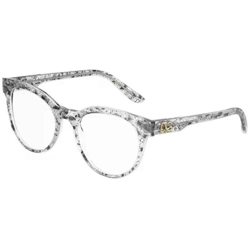 Rame Ochelari de Vedere Dolce & Gabbana DG3334 3287 negre Rotunde de dama cu comanda online