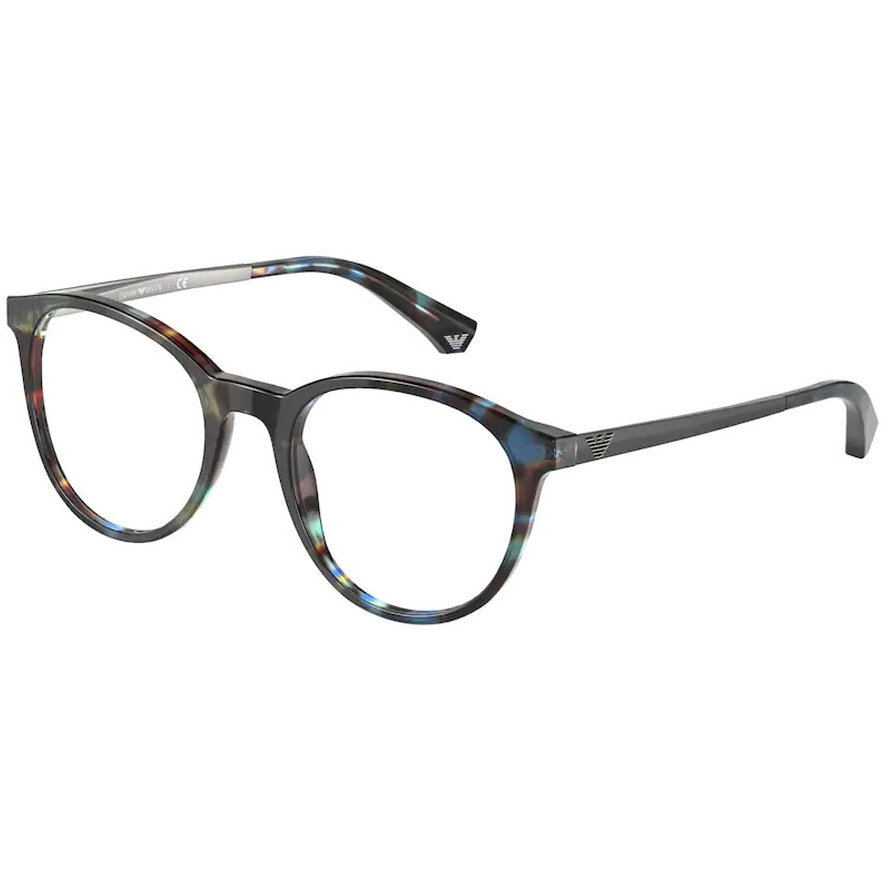 Rame Ochelari de Vedere Emporio Armani EA3154 5542 albastre Rotunde de dama cu comanda online