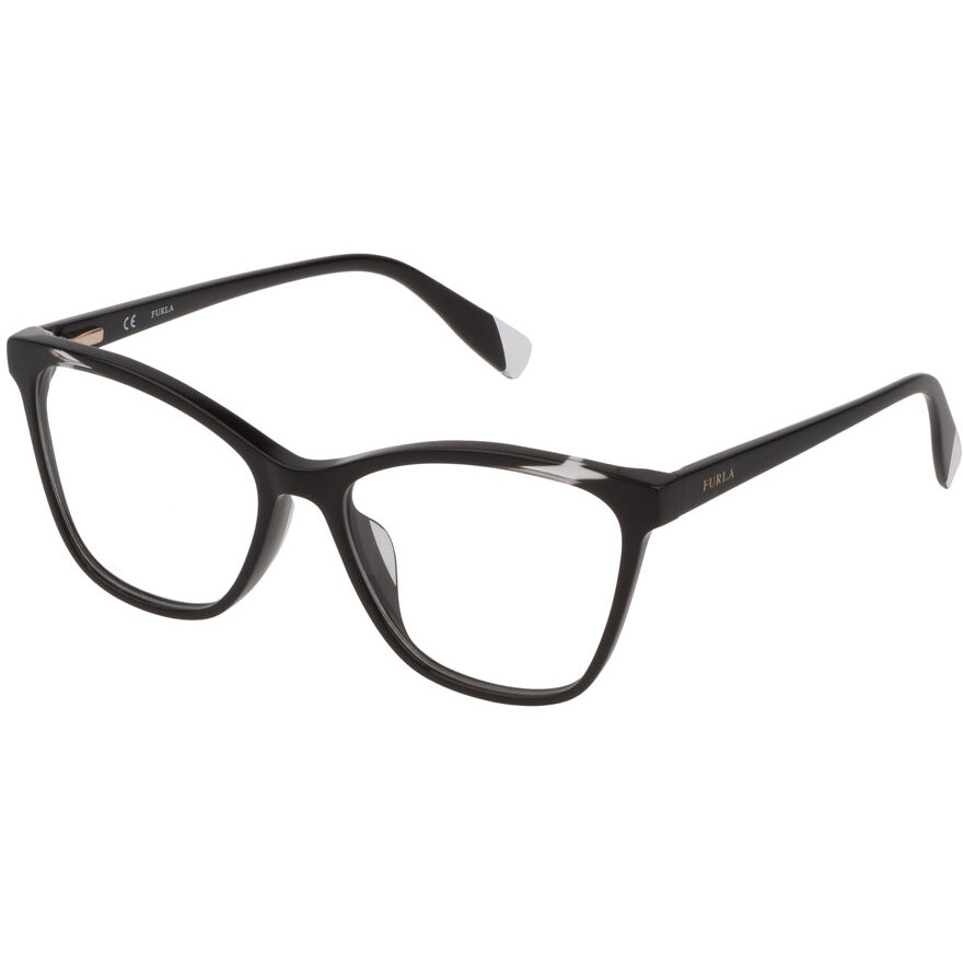 Rame Ochelari de Vedere Fluture Furla VFU350 0700 negre de dama cu comanda online