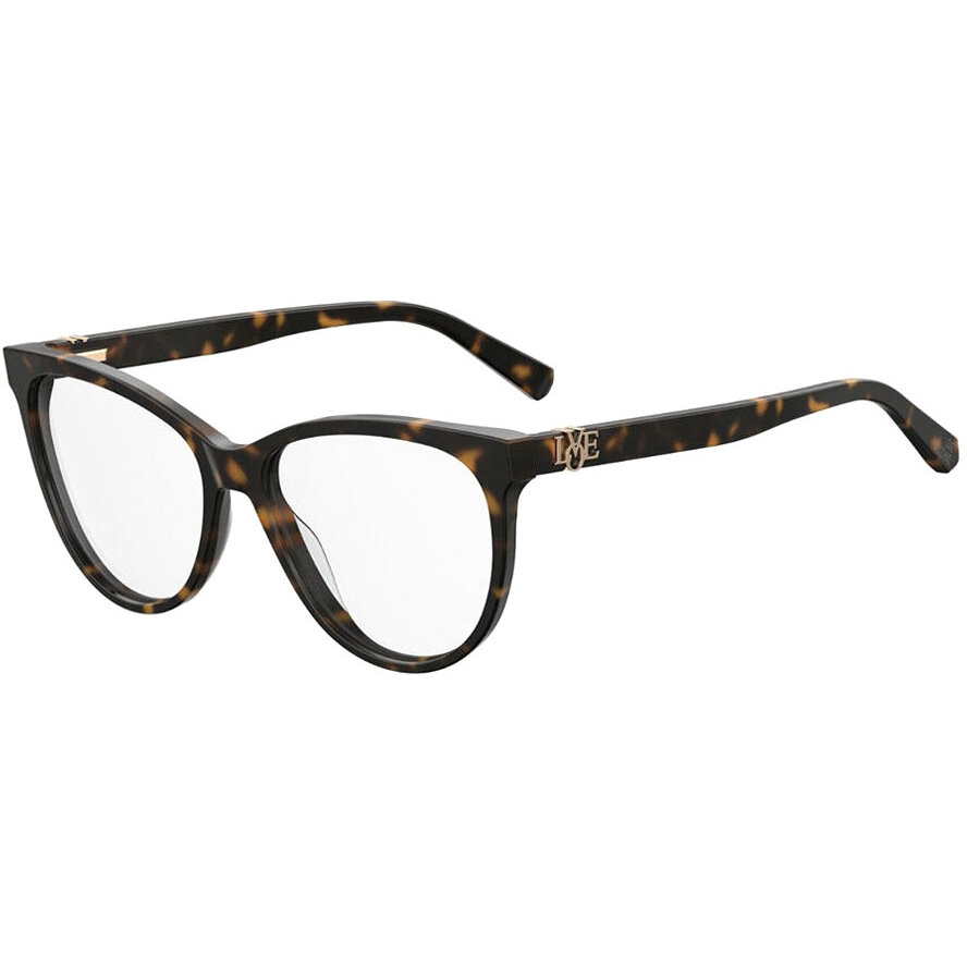 Rame Ochelari de Vedere Fluture Moschino LOVE MOL521 086 havana de dama cu comanda online