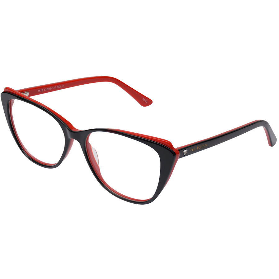Rame Ochelari de Vedere Fluture Polarizen 1578 COL2 negre de dama cu comanda online