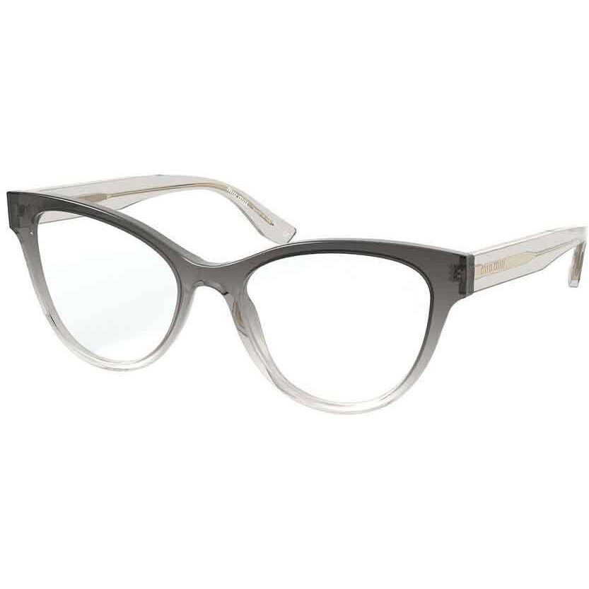Rame Ochelari de Vedere Miu Miu MU 01TV 05I1O1 gri Patrate de dama cu comanda online