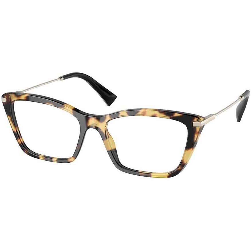 Rame Ochelari de Vedere Miu Miu MU 01UV 7S01O1 aurii Ochi de pisica de dama cu comanda online