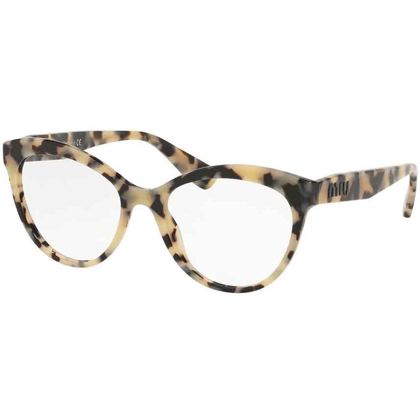 Rame Ochelari de Vedere Miu Miu MU 04RV KAD1O1 havana Rotunde de dama cu comanda online