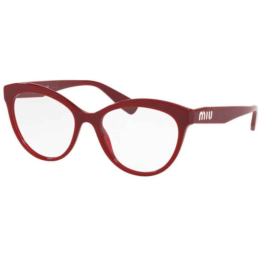Rame Ochelari de Vedere Miu Miu MU 04RV USH1O1 visinii Rotunde de dama cu comanda online
