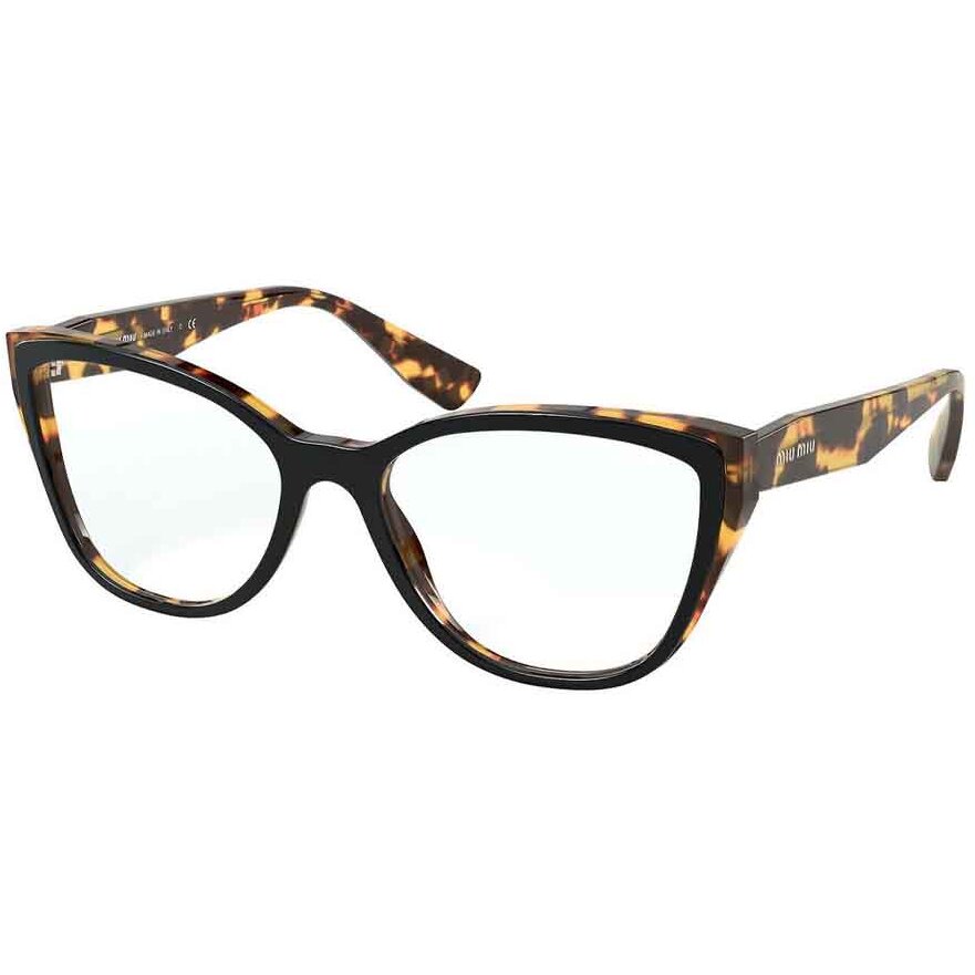 Rame Ochelari de Vedere Miu Miu MU 04SV 3891O1 havana Fluture de dama cu comanda online