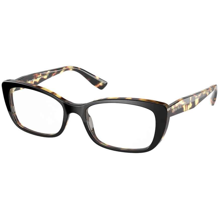 Rame Ochelari de Vedere Miu Miu MU 07TV 3891O1 havana Rectangulare de dama cu comanda online