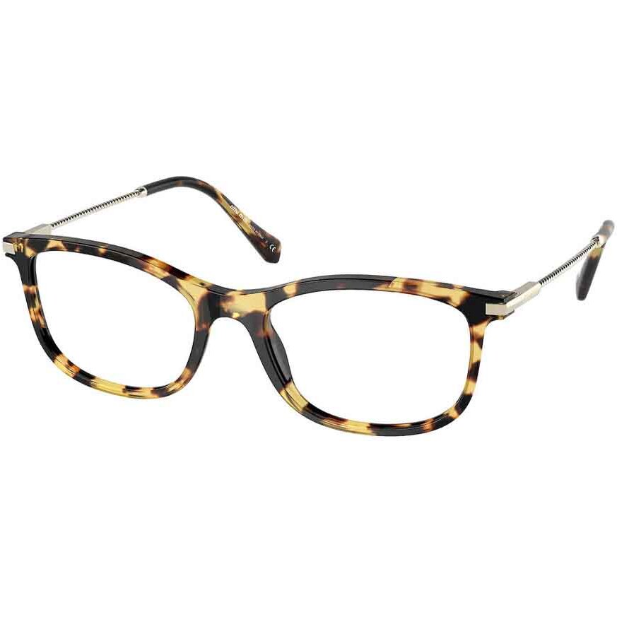 Rame Ochelari de Vedere Miu Miu MU 09TV 7S01O1 aurii Rectangulare de dama cu comanda online